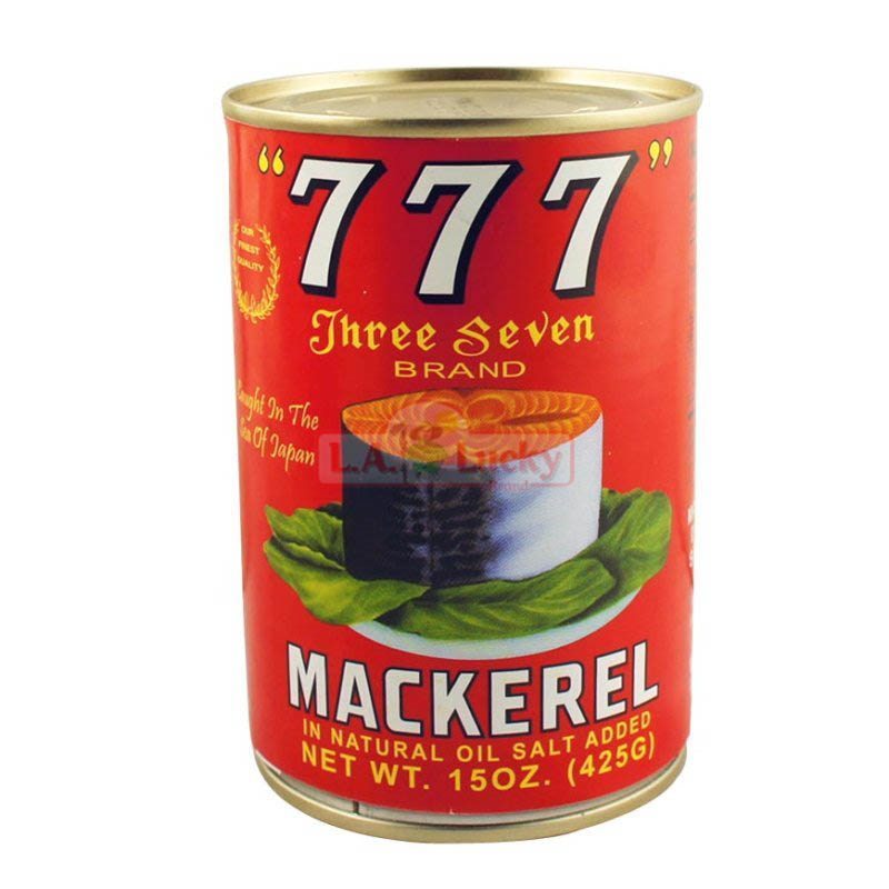 777 Mackerel in Natural Oil (Pack of 2)