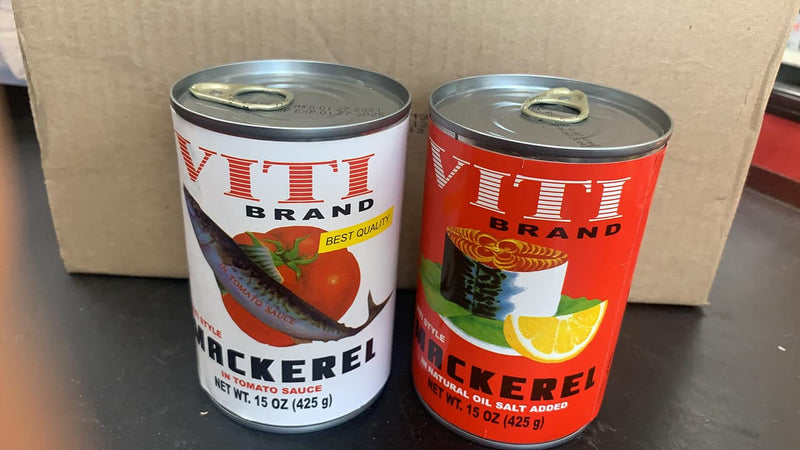 Tin Fish Mackerel - Viti Brand in Tomato Sauce