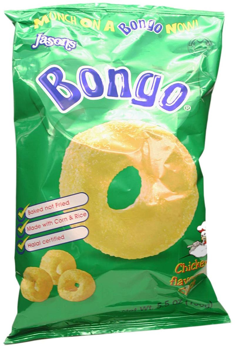 Jasons, Bongo Chicken Flavoured Snack (Pack of 3), Imported from Fiji, 5.50 oz (each