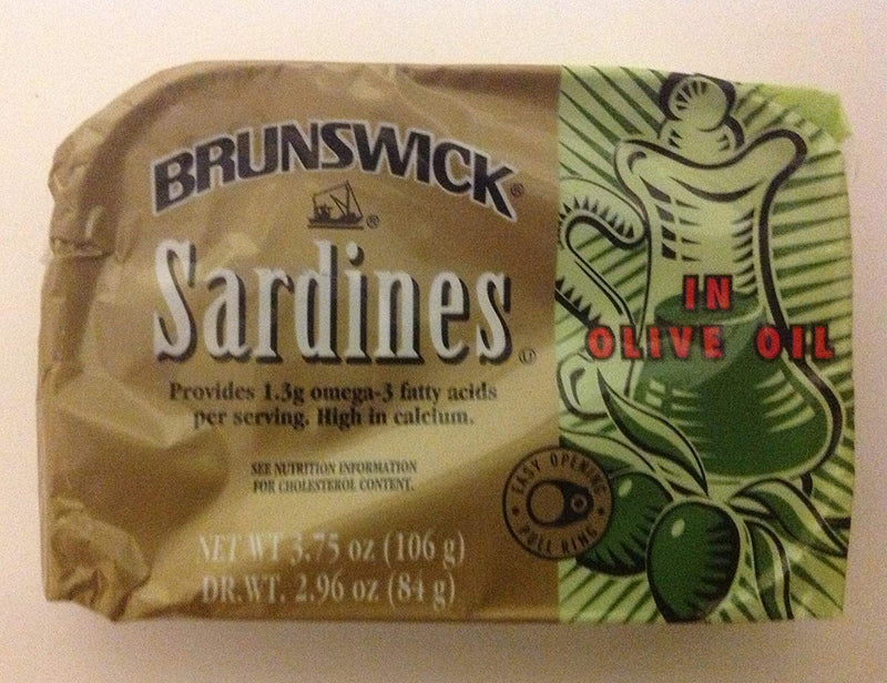 Brunswick Sardines in Olive Oil 3.75 oz (Pack of 13)  by Brunswick