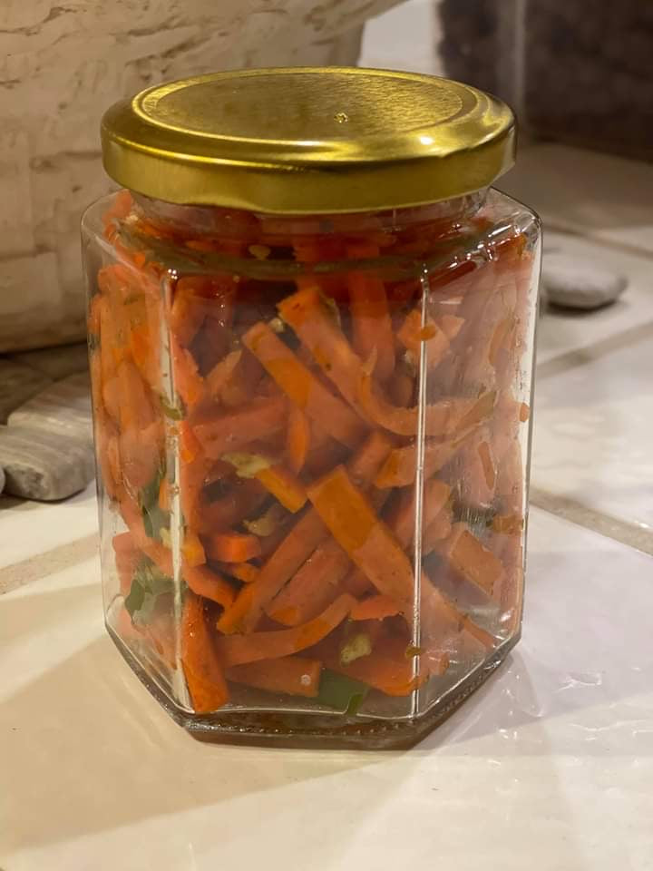 Moms Achar -Carrot Jalapeño Mixed With Pachranga