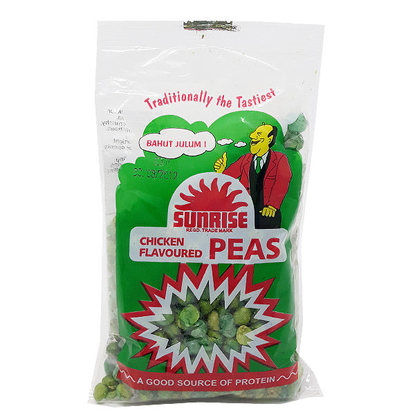 Chicken Flavor Bhooja (Peas) by Sunrise Pack of 4