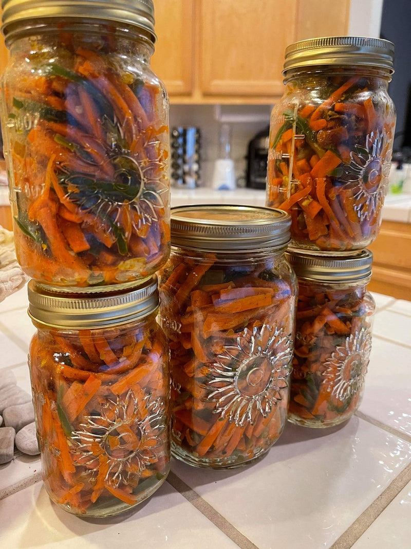 Moms Achar -Carrot Jalapeño Mixed With Pachranga