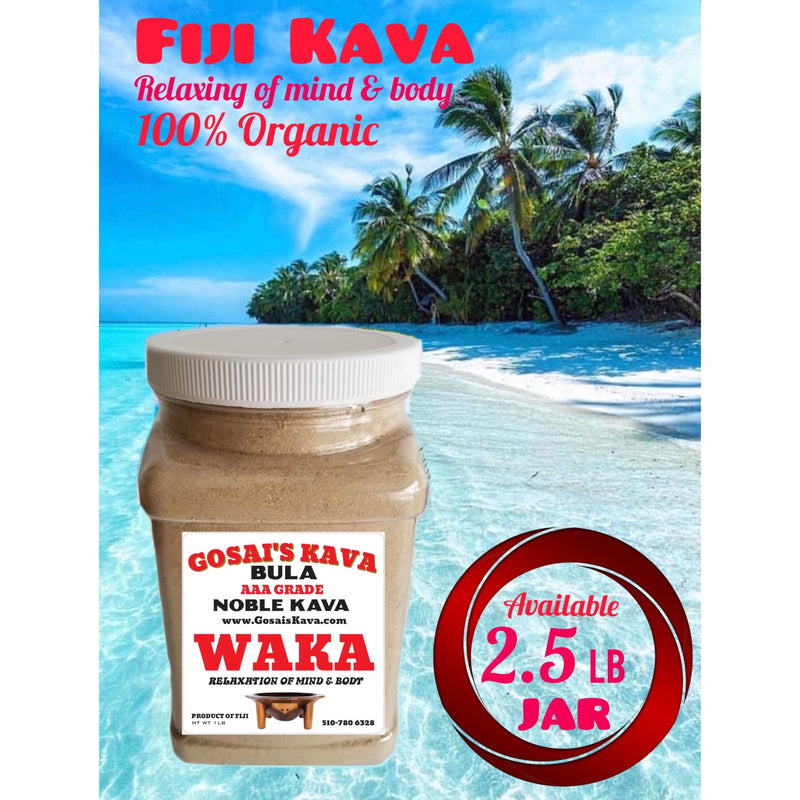 Waka from Gosai’s Kava. Top quality