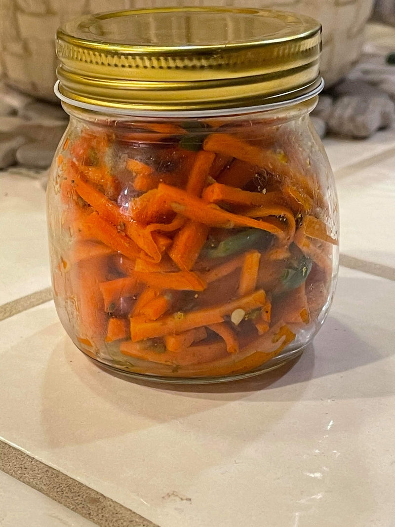 Moms Achar -Carrot Jalapeño Mixed With Pachranga