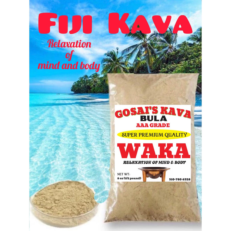 Waka from Gosai’s Kava. Top quality