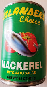 Tin Fish (15 Oz Can) Mackerel in Tomato Sauce