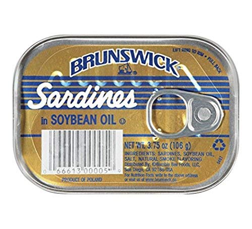 Brunswick Sardines in Soya Bean  Oil 3.75 oz